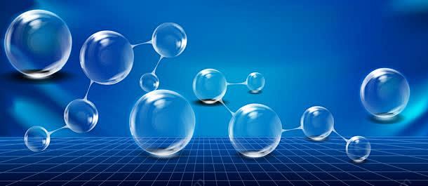 生物科技蓝色背景jpg背景图_新图网